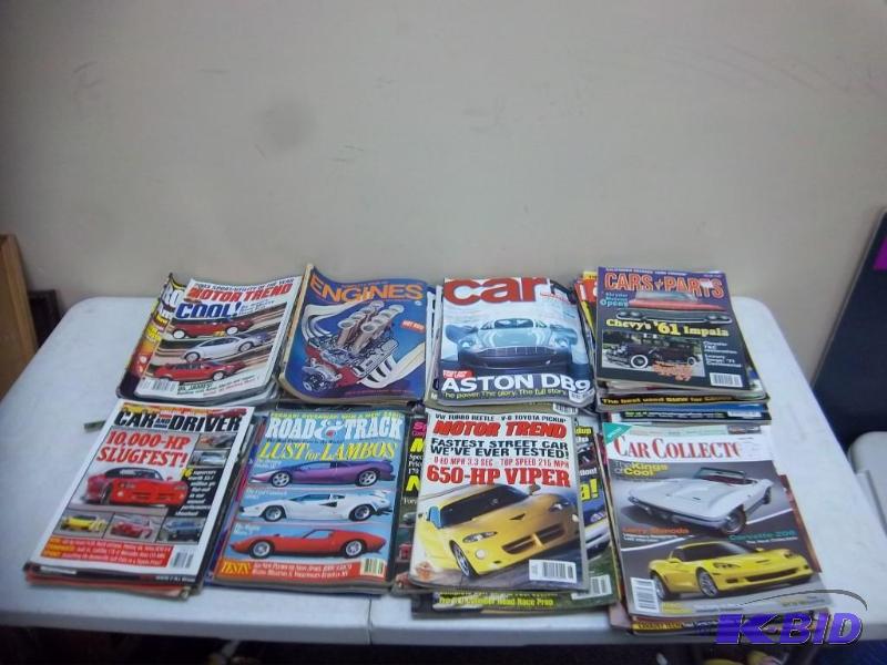 lot 209 image: Large Lot Of Various Auto Magazines...