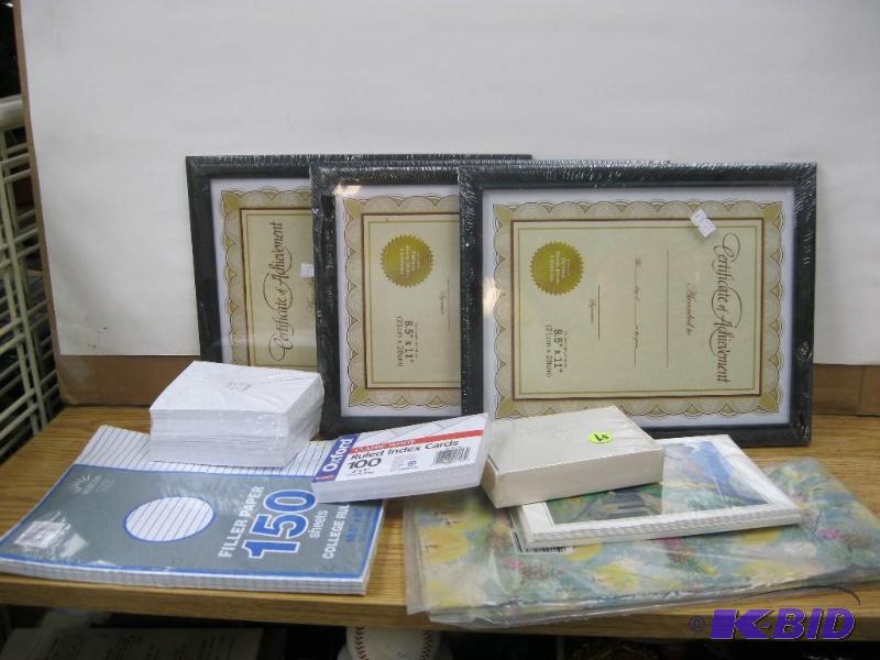 lot 220 image: Lot Of Office Supplies And Document...