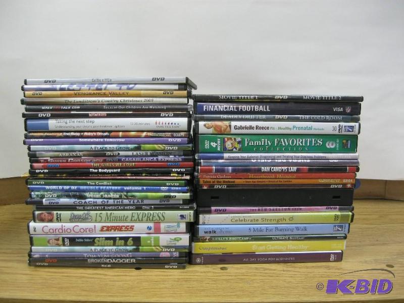 lot 225 image: Huge Lot Of Mixed DVDs...