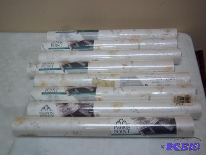 lot 243 image: Lot Of Eight Rolls Of Imperial Wall...
