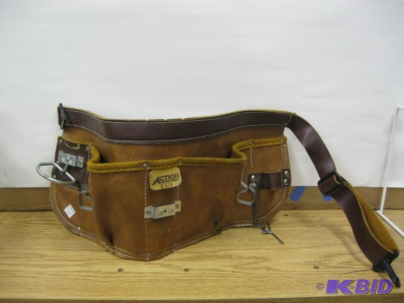 lot 245 image: Action Leather Tool Belt...