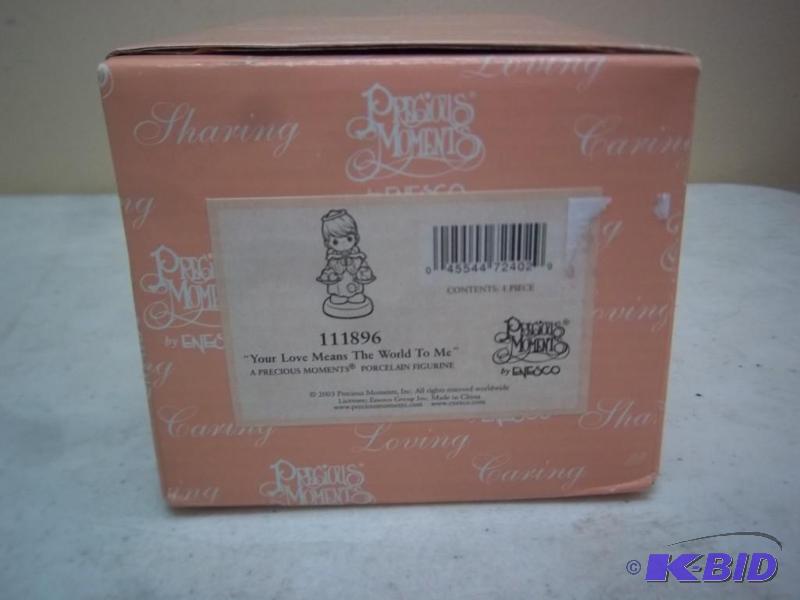 lot 266 image: Precious Moments Figure - New In Bo...