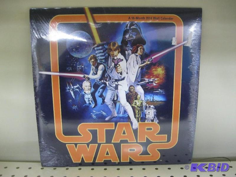 lot 273 image: New 2014 Star Wars Calendar...