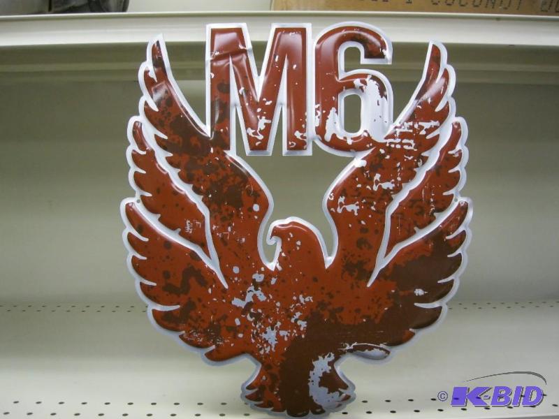 lot 276 image: M6&nbspTin Sign...