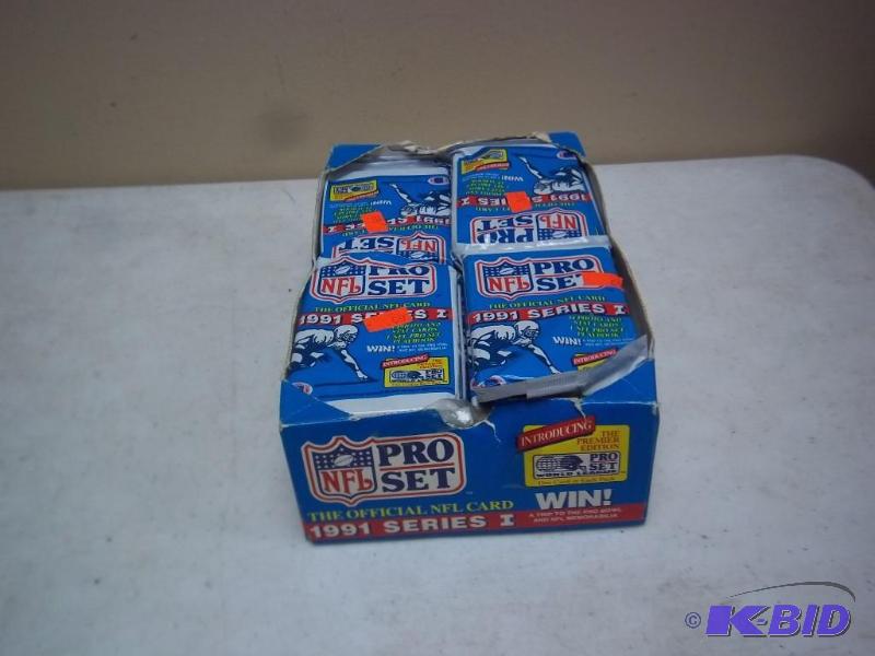 lot 55 image: Box 1991 Unopened &nbspPro Set Foo...