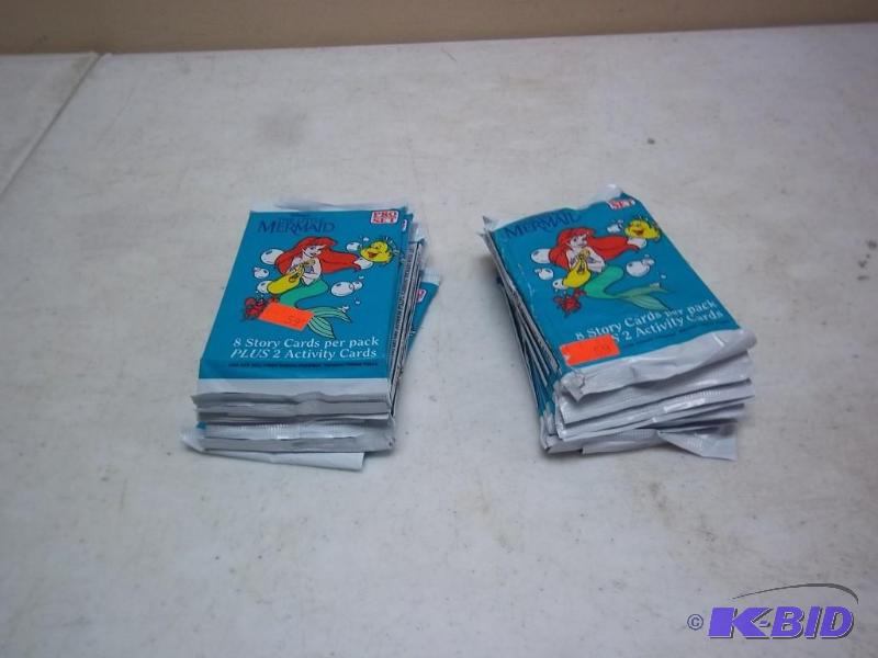lot 56 image: Vintage Unopened Disney Little Merm...