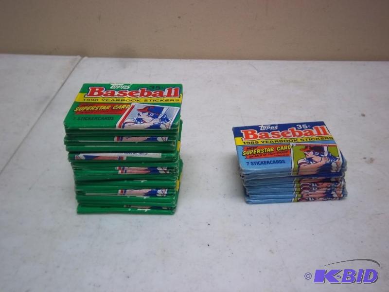 lot 57 image: 19891990 Unopened Topps&nbspBaseb...