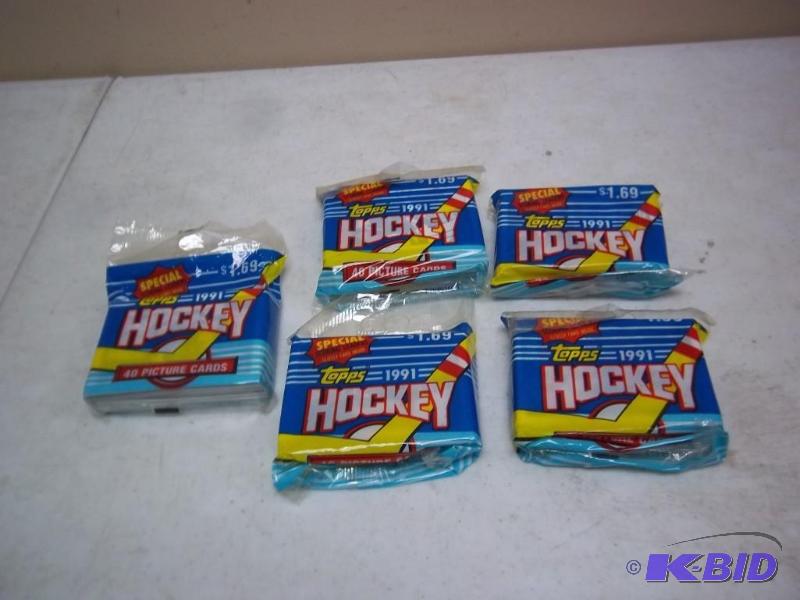 lot 61 image: Unopened&nbsp1991 Topps&nbspHocke...