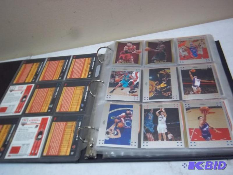 lot 67 image: Book Of Basketball Cards  ...