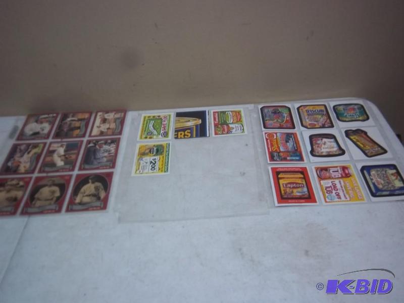 lot 71 image: Baseball And Funny Product Cards 19...