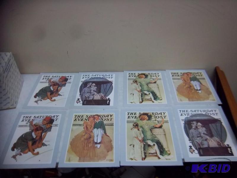 lot 81 image: Lot Of Norman Rockwell Saturday Eve...