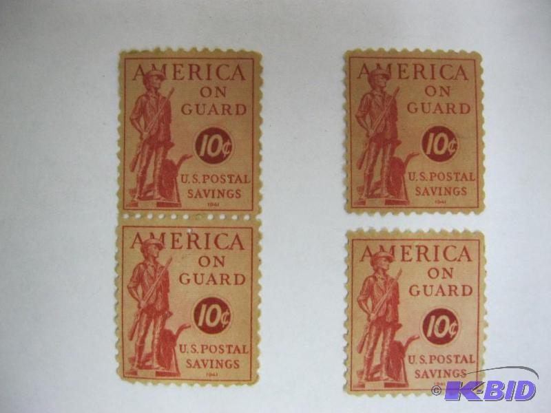 lot 82 image: Lot Of 1941 America On Guard Minute...