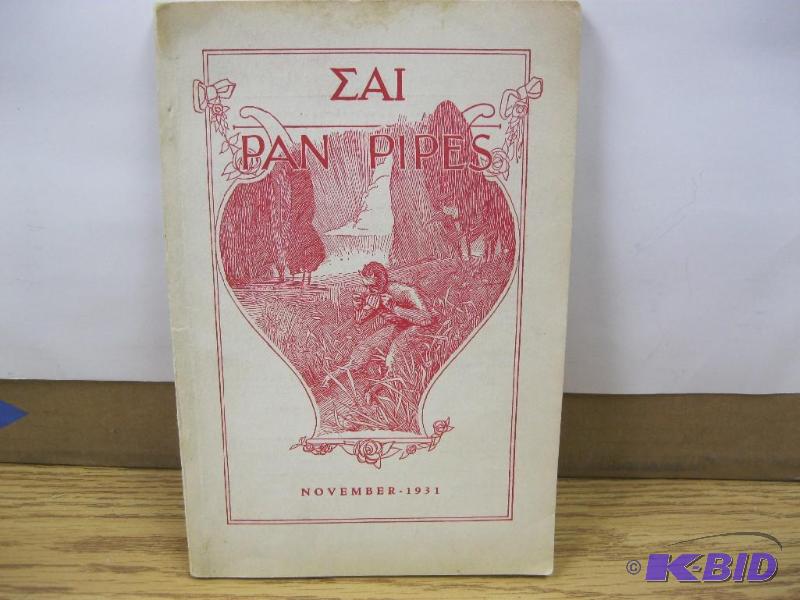 lot 93 image: 1931 Sigma Alpha Iota Sorority Book...