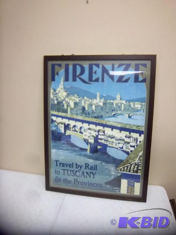 lot 97 image: Large Tuscany Rail Picture, Target ...