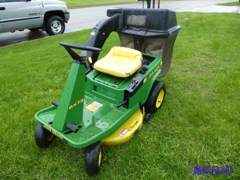 john deere rx73 riding mower