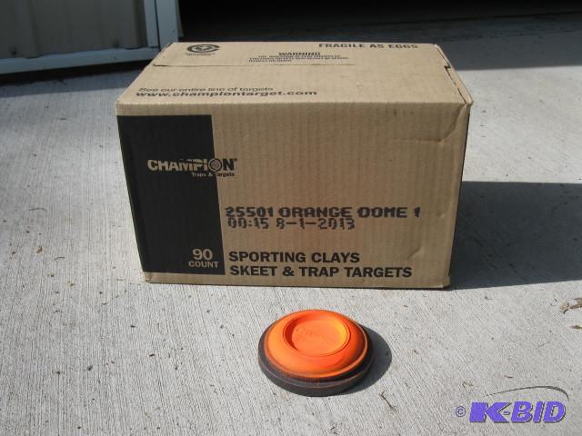 90 count, new box of clay pigeons.....