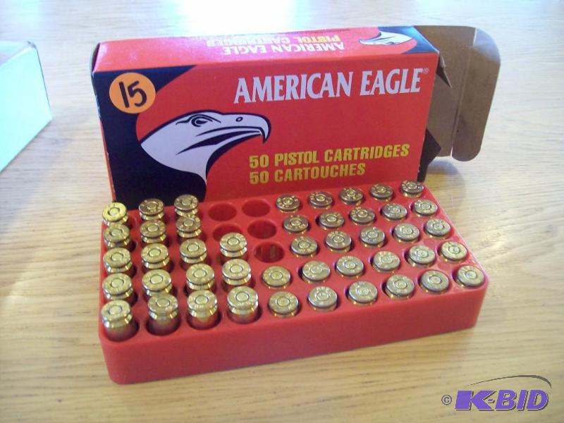 American Eagle Pistol cartridges -p...