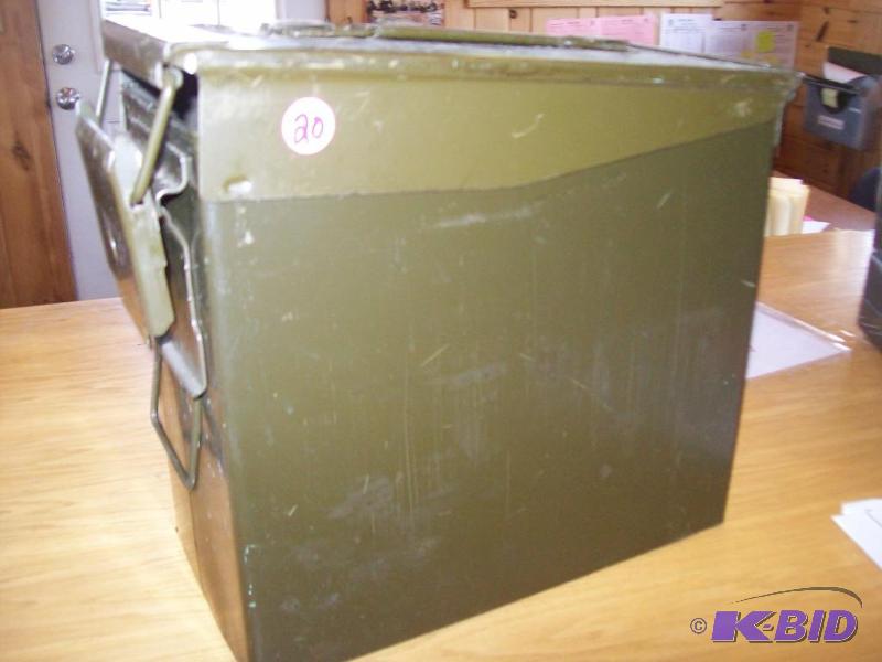 Metal ammo box item 20...