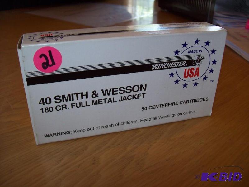 Winchester 40 Smith &amp Wesson -1...