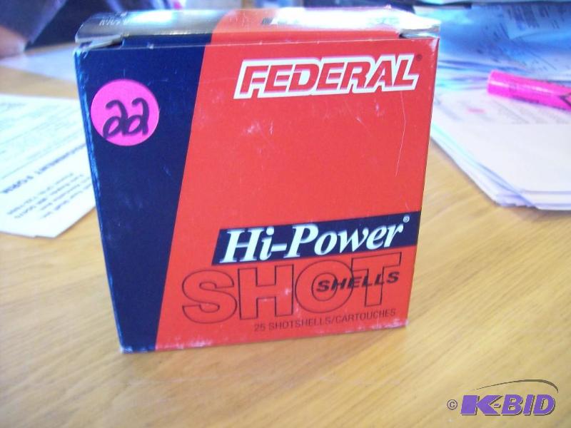 Federal 12 gauge&nbspammo -2 34 i...