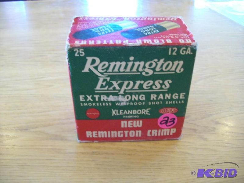 Remington 12 guage ammo -2 34 in -...