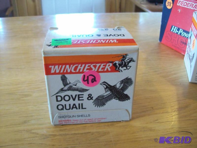 Winchester 20 gauge Dove &amp Quai...