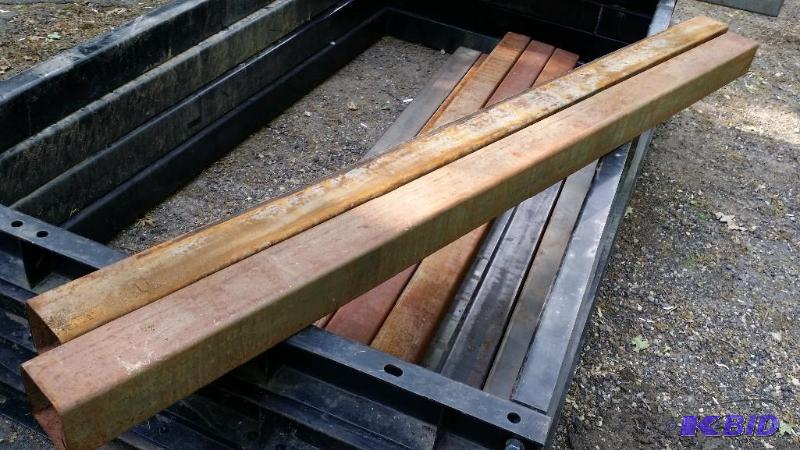 lot 41 image: 4x4 18 square steel tubing