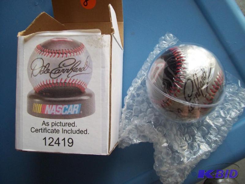 Nascar -Signed Dale Earnhardt baseb...