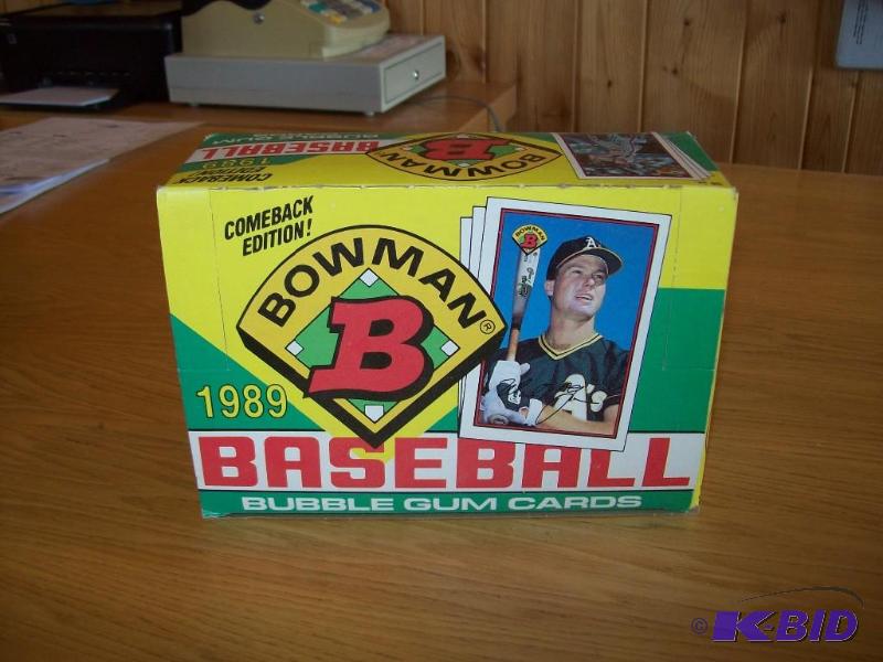 Baseball cards from 1989 -opened bo...