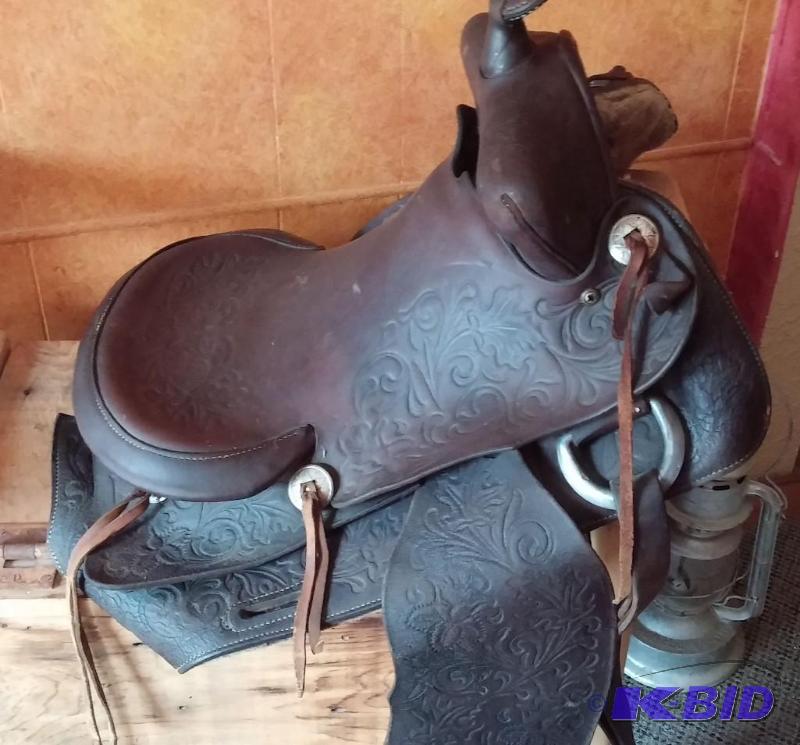4&quot Vintage Western Saddle. Cl...
