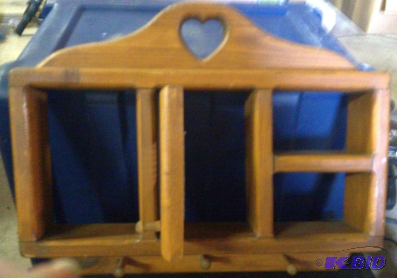 Wooden Shelf with door in the middl...