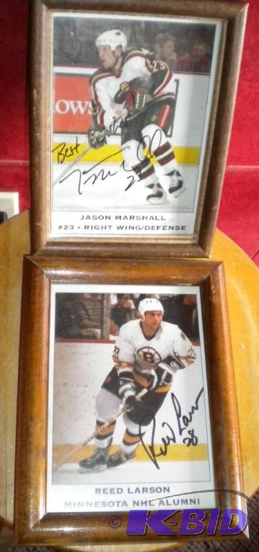 Set of 2 Autographed NHL players--J...