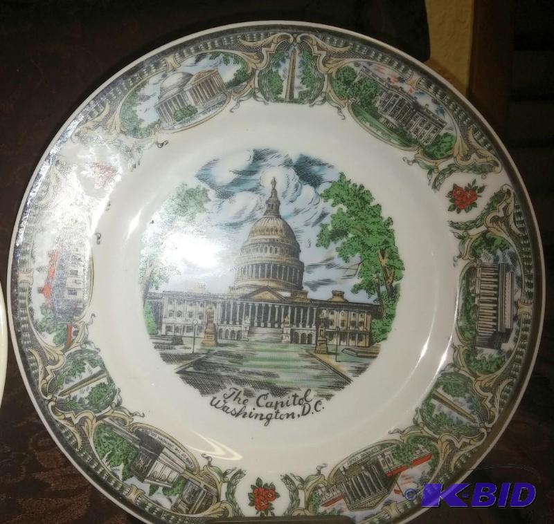 VINTAGE COLLECTOR PLATE...THE CAPIT...
