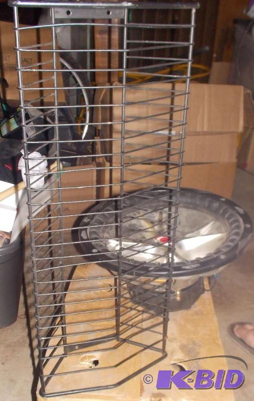A Sub Woofer and A Wrought Iron CD ...