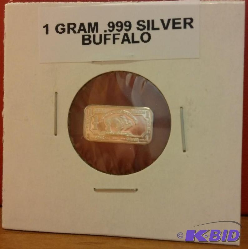1 GRAM SILVER BAR...