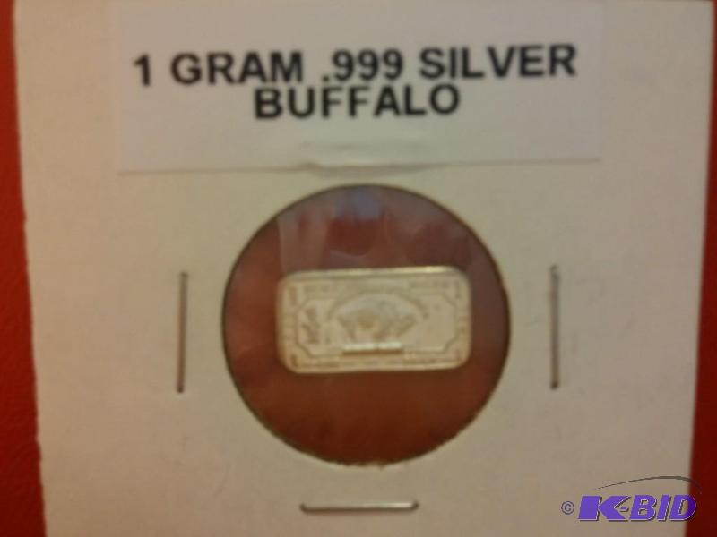 1 GRAM SILVER BAR...