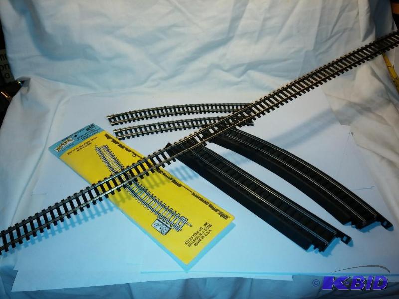 23 Pieces of HO Scale Train Track...