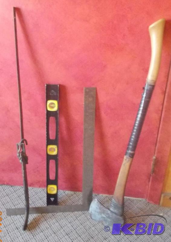 Axe, level and Square...