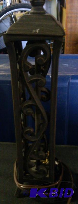 Vintage Wrought Iron Table Lamp...