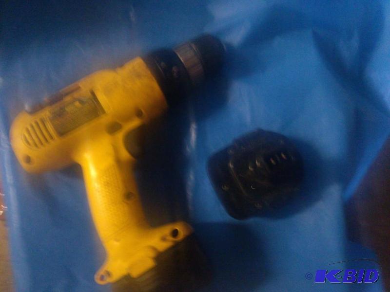 Cordless Dewalt Drill with battery,...