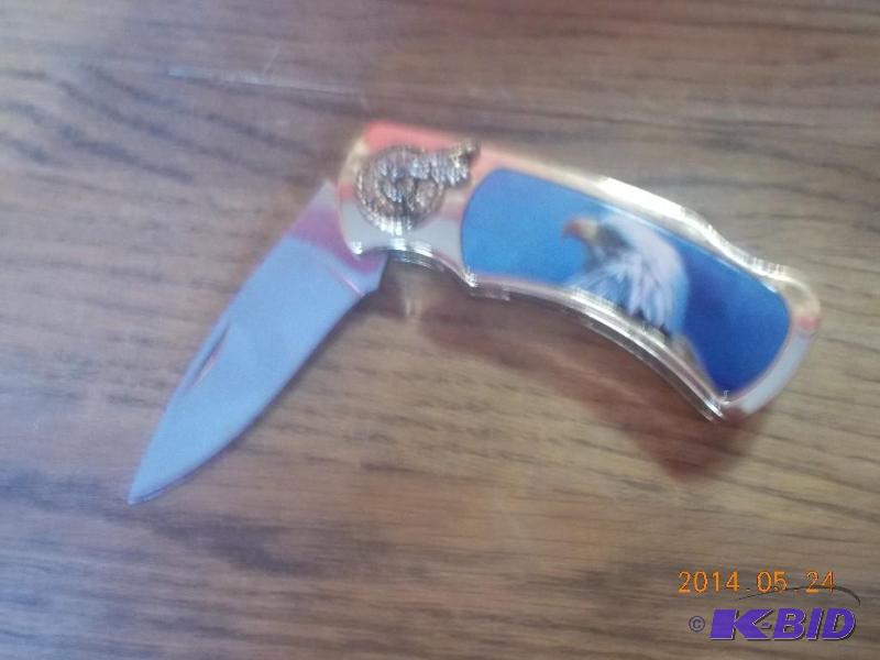 Eagle with Dream Catcher Pocket kni...