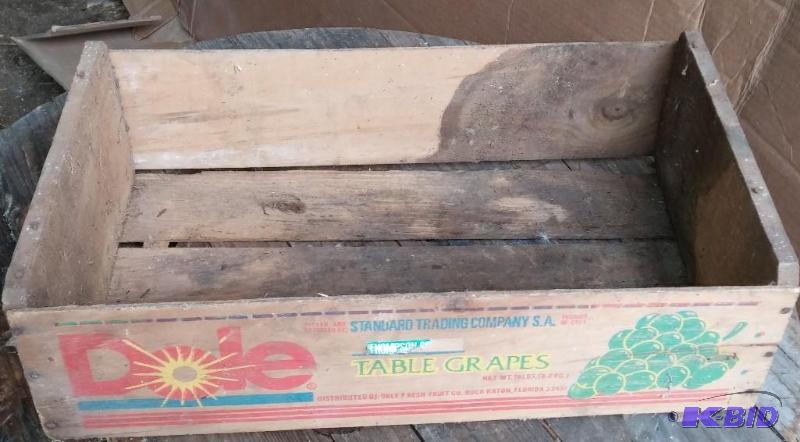 Vintage Dole Fruit Crate--Excellent...