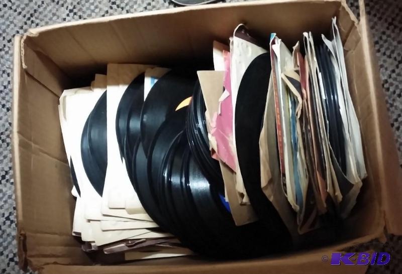 Two large Boxes of vintage 45s...