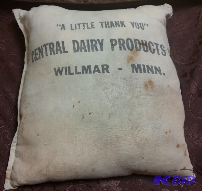 Vintage Flour Sack Pillow...