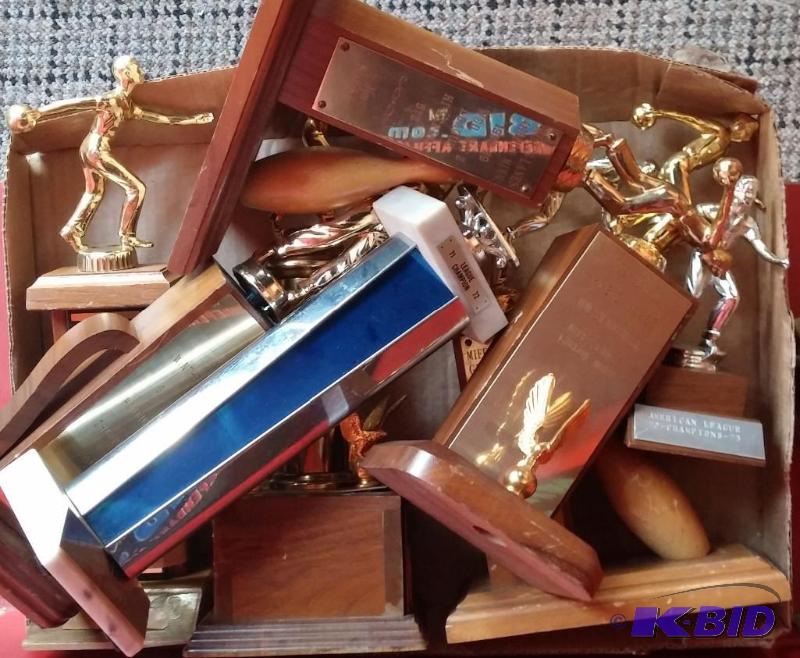 Large lot of trophies...