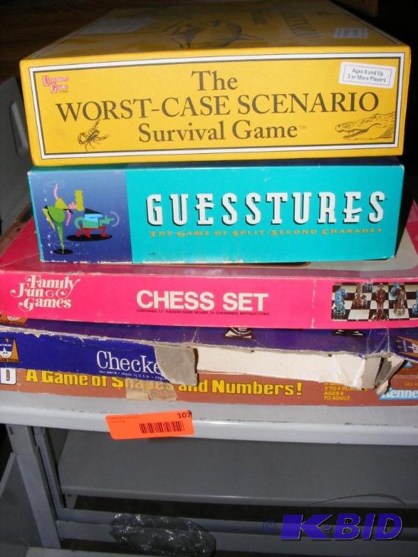 Board Games, used do not know if a...