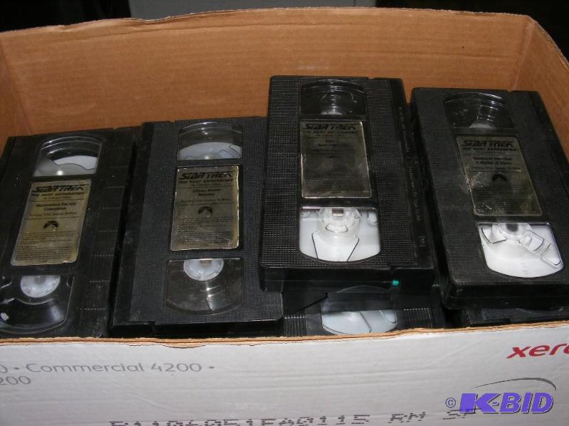 Star Trek VCR Video Tapes...