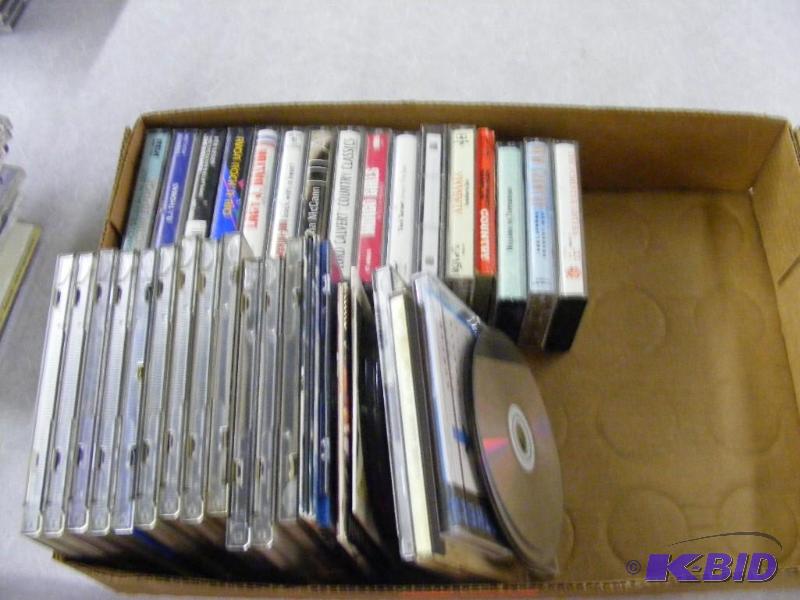 Mixed Lot of CDs and Cassettes...