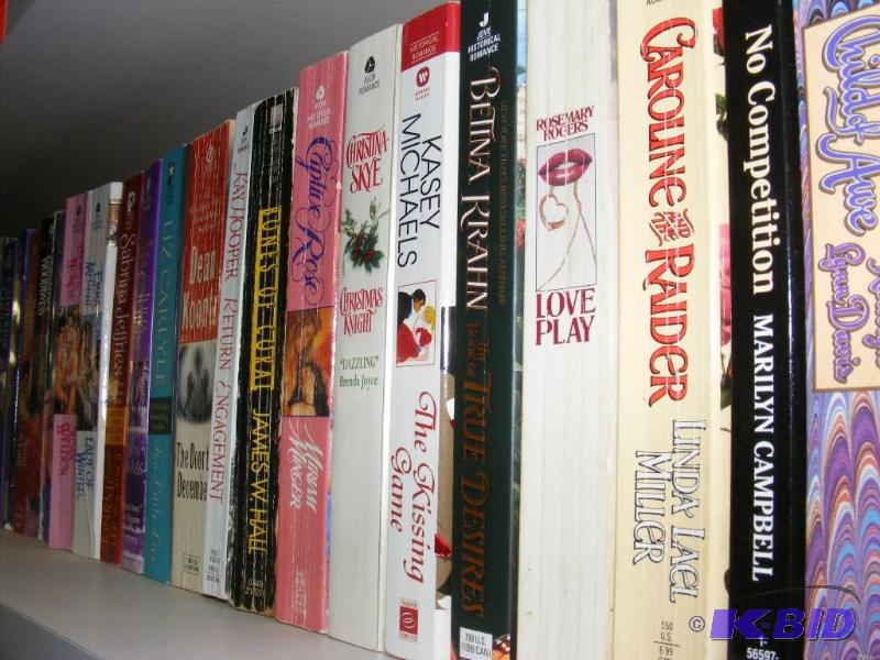 Shelf full of books, see pictures f...
