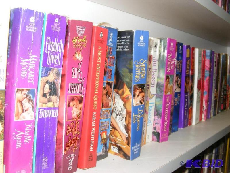 Shelf full of books, see pictures f...